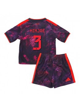 Bayern Munich Kim Min-jae #3 Replika Tredje Kläder Barn 2026-27 Kortärmad (+ byxor)